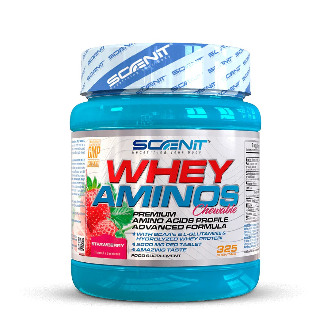 Whey Aminos - Protein Flavored Chewable Amino Acids  Strawberry
