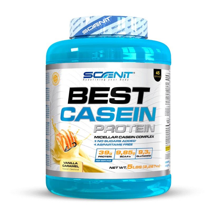 Best Casein Protein - Slow assimilation protein - Vanilla caramel
