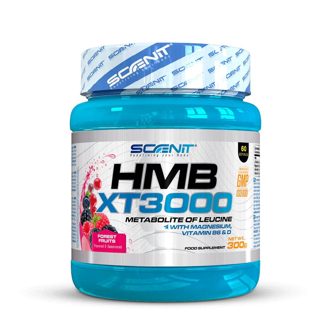 HMB XT 3000 - HMB with Glutamine, Magnesium, Vitamins B6 and D  Forest fruits