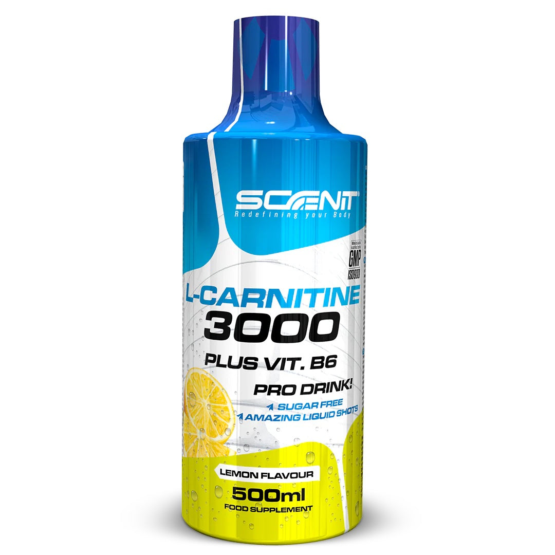 L-Carnitine 3000 + Vitamin B6 - 500 ml - Lemon